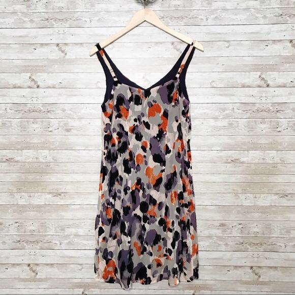 CAbi Radiant Dress Cream Velvet Burnout Floral Autumnal Sleeveless Work Size XS - Picture 2 of 9